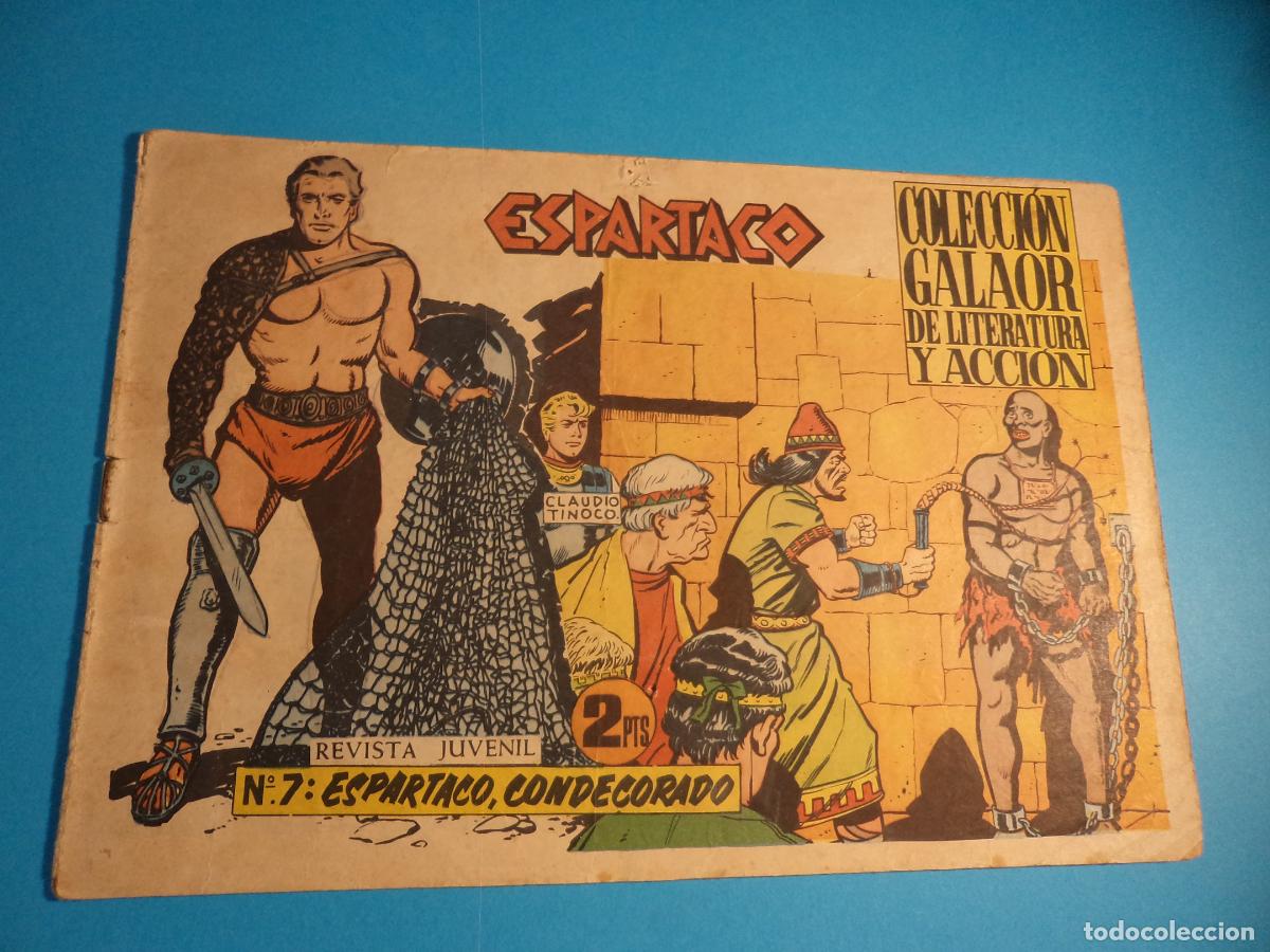 Comics: Espartaco. N&ordm; 7. Galaor. El de la foto.