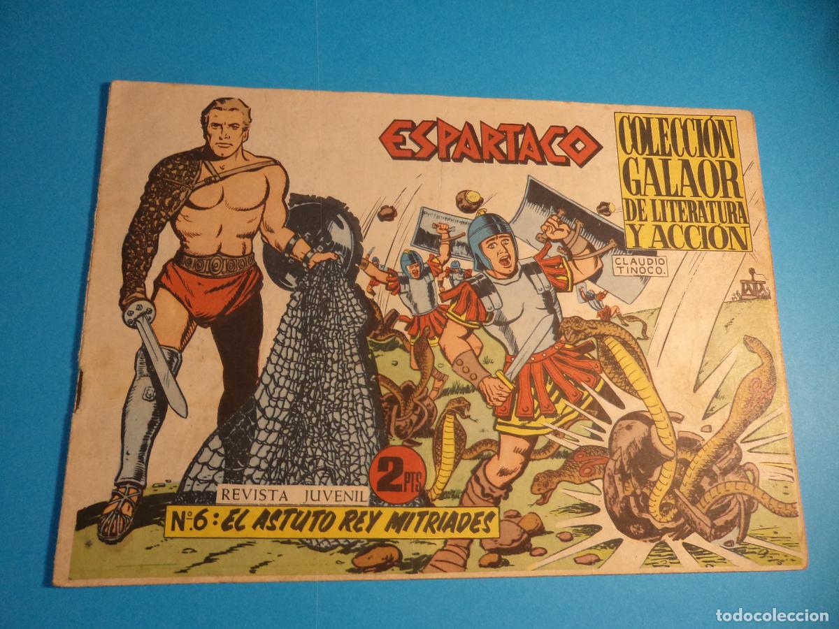 Comics: Espartaco. N&ordm; 6. Galaor. El de la foto.
