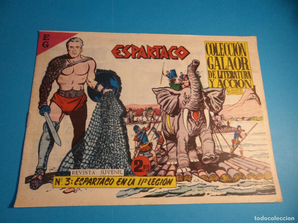 Comics: Espartaco. N&ordm; 3. Galaor. El de la foto.