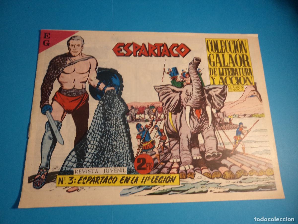 Comics: Espartaco. N&ordm; 3. Galaor. El de la foto.