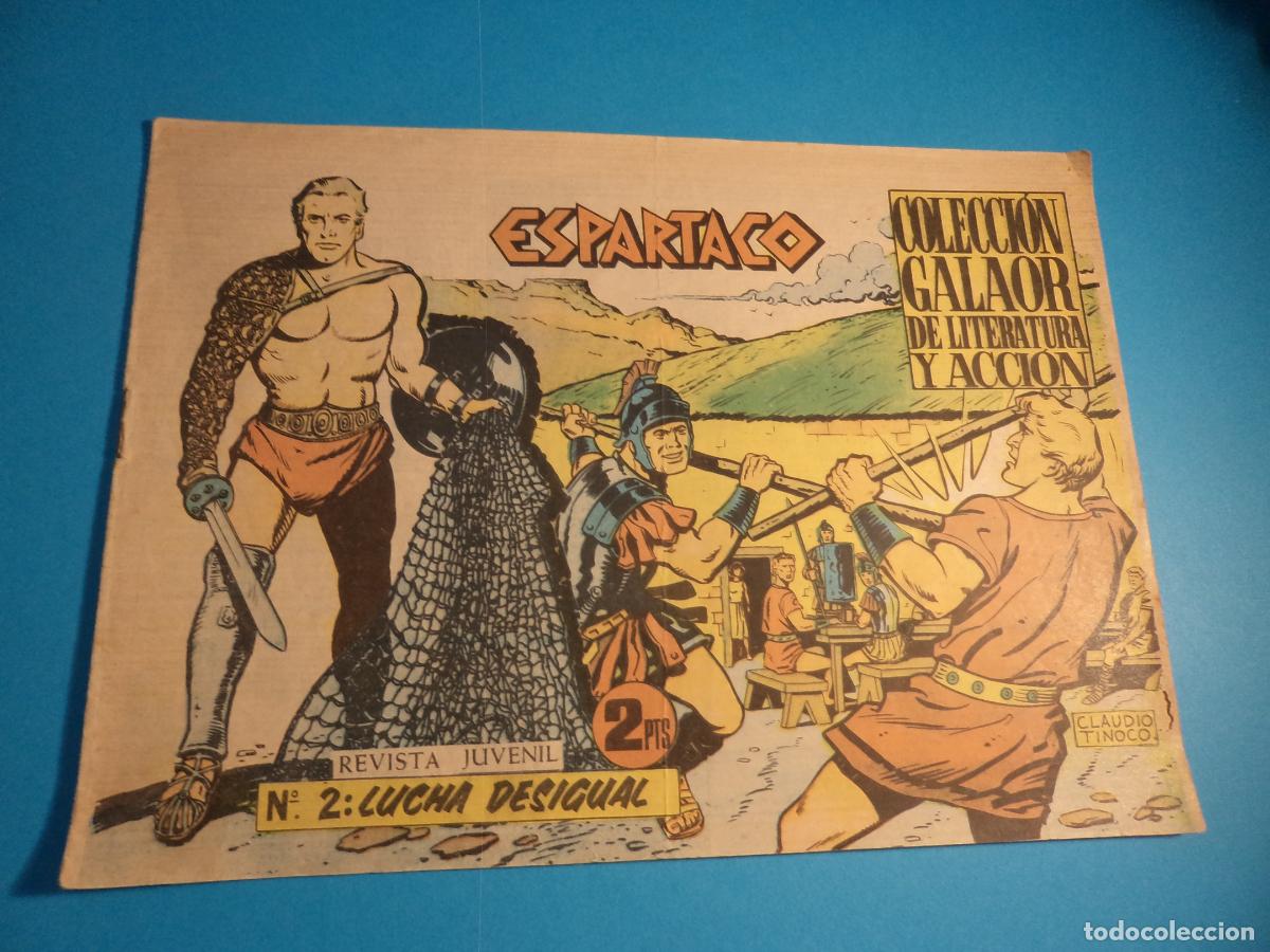 Comics: Espartaco. N&ordm; 2. Galaor. El de la foto.