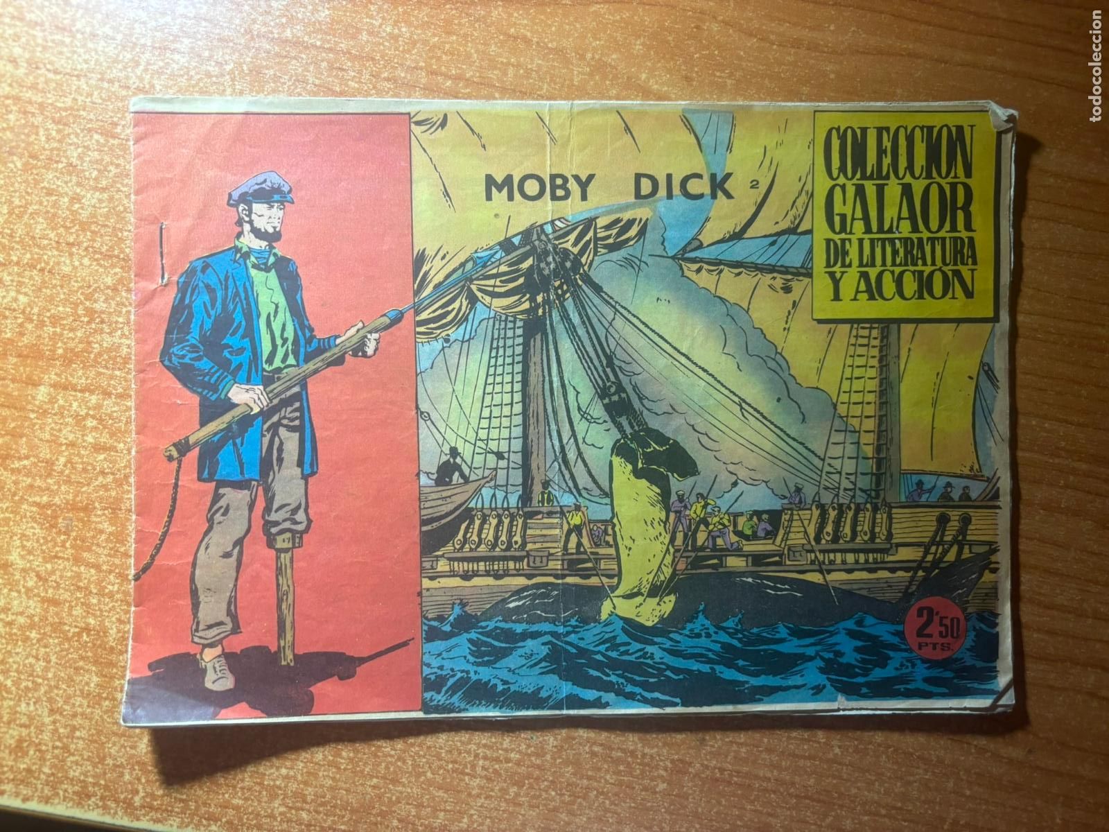Tebeos: MOBY DICK N&ordm; 2 EDITORIAL GALAOR ORIGINAL