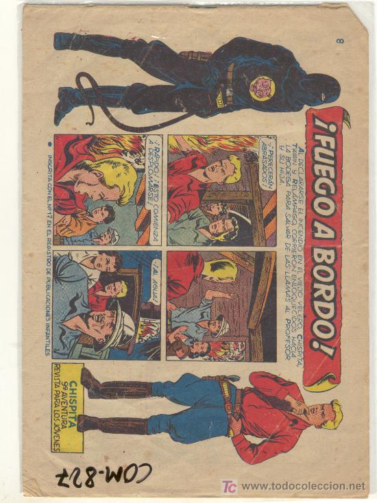 Tebeos: (COM-827)COMIC CHISPITA 9&ordm;AVENTURA N&ordm;8 - Foto 1