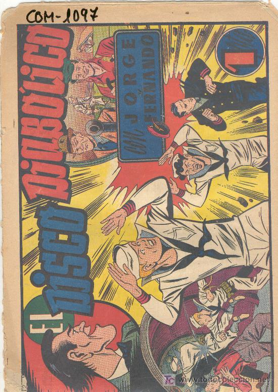 Tebeos: (COM-1097)COMIC JORGE Y FERNANDO_EL DISCO DIABOLICO - Foto 1