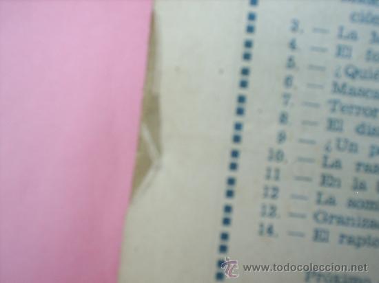 Tebeos: FALTA ESTE TROCITO DE PAPEL EN LA CONTRAPORTADA - Foto 3