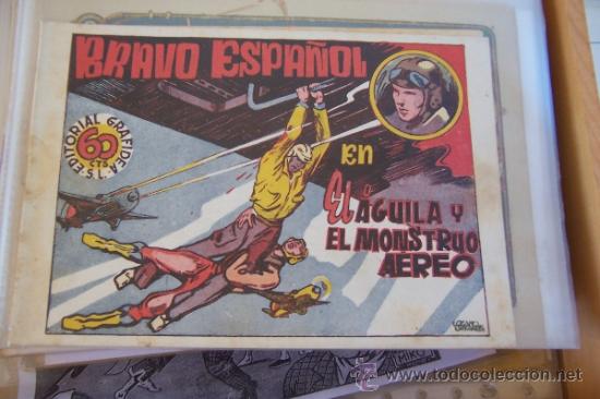 Tebeos: grafidea  bravo espa&ntilde;ol en el aguilas y el monstruo aereo - Foto 1