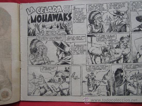 Tebeos: TOM CLARK , numero 13 , la celada de los mohawaks, 1944 editorial grafidea - Foto 2