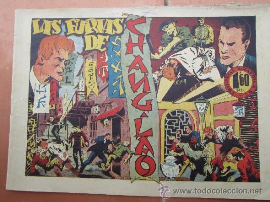 BDs: casiano barullo , las furias de chang - lao , numero 22, primera edicion - grafidea 1944