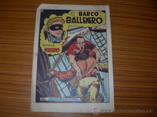 Tebeos: SABLE NEGRO   N&ordm; 9    DE  GRAFIDEA - Foto 1