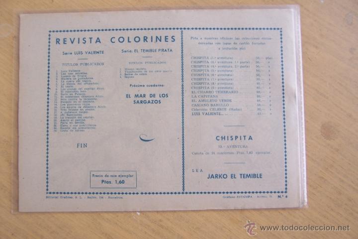 Tebeos: grafidea.- colorines el temible pirata n&ordm; 4 - Foto 2