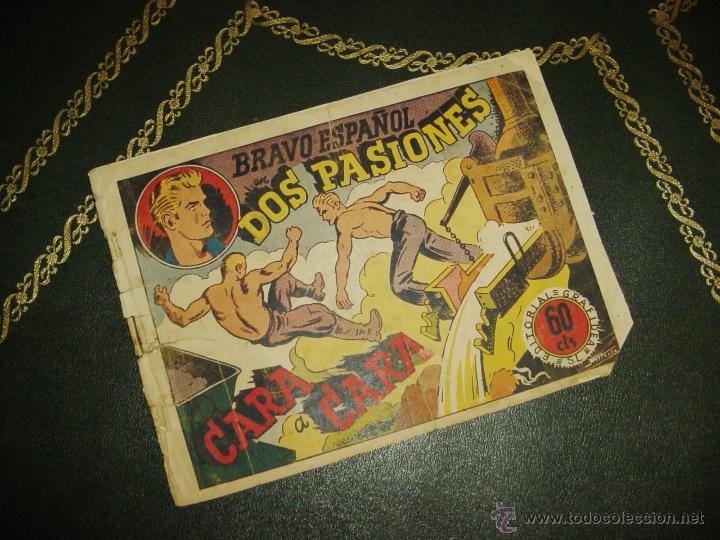 Tebeos: BRAVO ESPA&Ntilde;OL (GRAFIDEA - 1941) ... DOS PASIONES - Foto 1