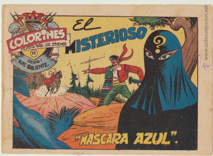 Tebeos: Luis Valiente n&ordm; 11.  Grafidea  1957. - Foto 1