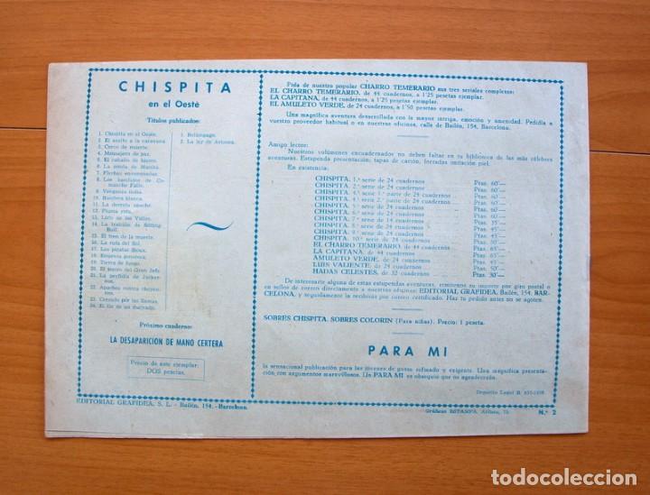 Tebeos: Chispita 3ª - nº 2 La ley de Arizona - Editorial Grafidea 1952 - Foto 5 - 70063773