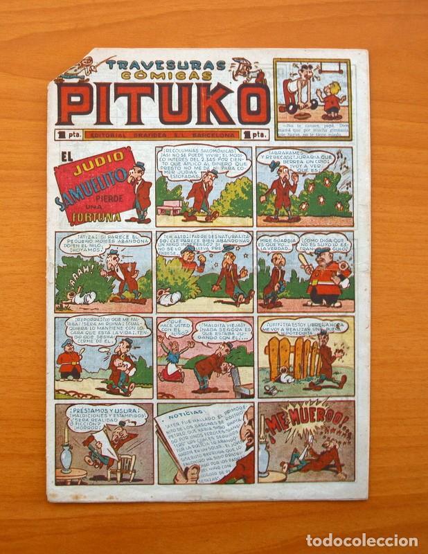 Tebeos: Travesuras c&oacute;micas Pituko - Editorial Grafidea a&ntilde;os 40 - Foto 1