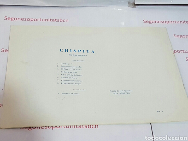 Tebeos: LOTE - CHISPITA -  7a AVENTURA - Foto 2