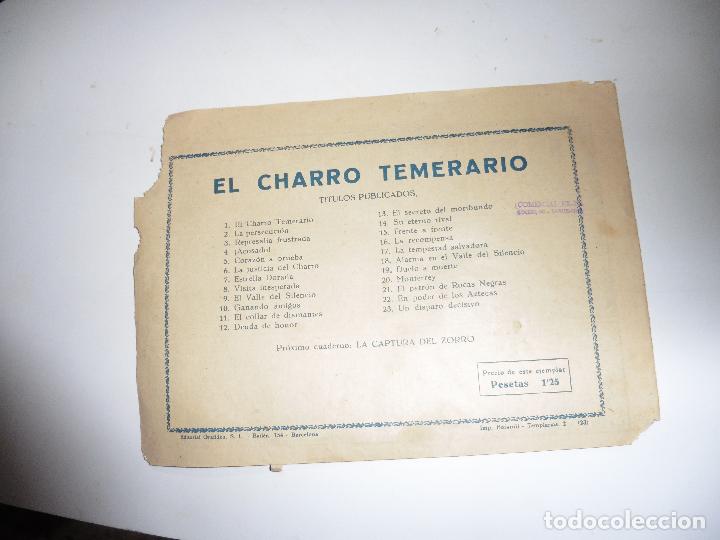 Tebeos: CHARRO TEMERARIO Nº 23 GRAFIDIA ORIGINAL - Foto 2 - 84897996