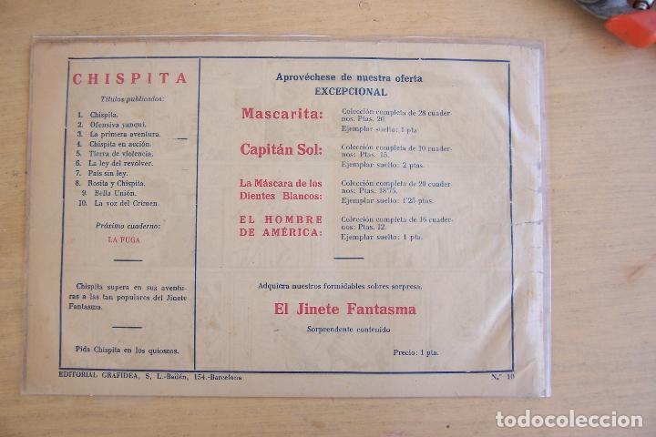 Tebeos: grafidea,- chispita 1&ordm; primera n&ordm; 2-10 - Foto 4