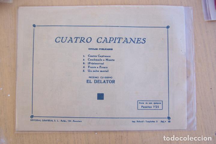 Tebeos: grafidea,- cuatro capitanes n&ordm; 5 - Foto 2
