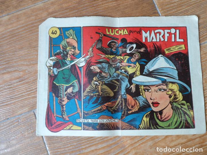 Tebeos: LA CAPITANA N&ordm; 40  EDITORIAL GRAFIDEA ORIGINAL - Foto 1