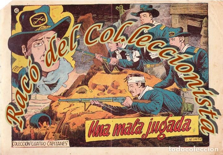 Tebeos: CUATRO CAPITANES, N. 10, UNA MALA JUGADA, EDITORIAL GRAFIDEA, 1954 - Foto 1