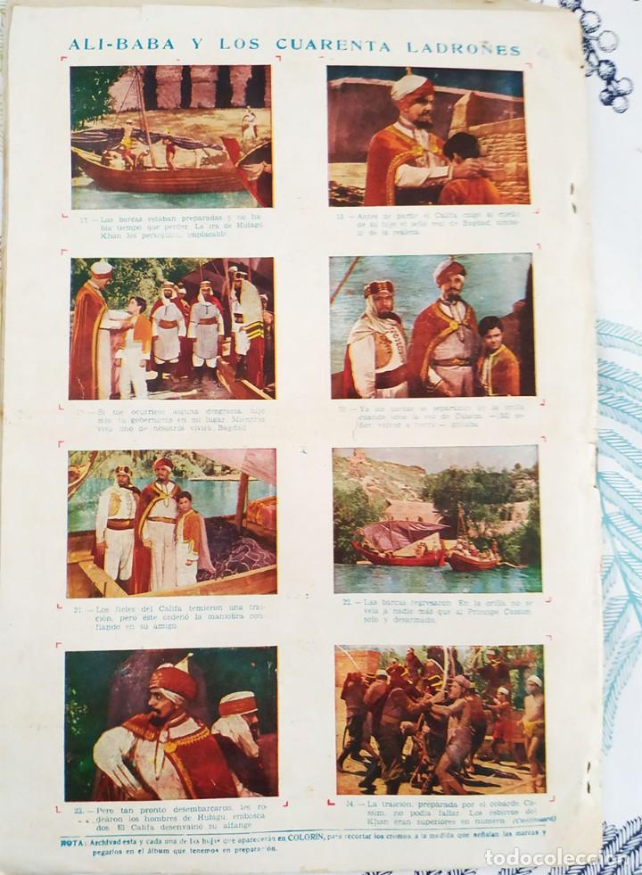 Tebeos: COLORIN Ed GRAFIDEA 1946 N,&ordm; 3 EL PODER DEL BRUJO CON ESTAMPAS ALI-BABA N.&ordm; 17/24 - Foto 4