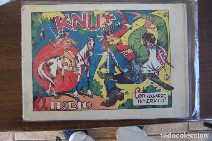 Tebeos: grafidea,- el charro temerario n&ordm; 41 knut, el indio - Foto 1