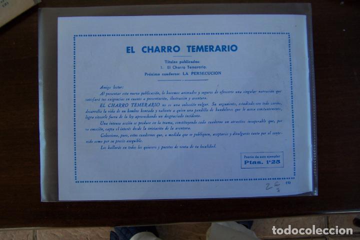 Tebeos: grafidea,- el charro temerario n&ordm; 1 facs&iacute;mil - Foto 2
