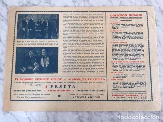 Tebeos: ROY ANDERS - N&ordm; 5 - EL PE&Ntilde;ASCO MORTAL - Ed. Grafidea - 1946 - Foto 2