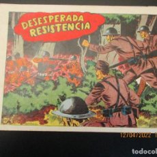 Tebeos: SARGENTO MACAI (1952, GRAFIDEA) 19 · 1952 · DESESPERADA RESISTENCIA. Lote 331709083