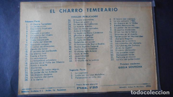 Tebeos: EL CHARRO TEMERARIO N&ordm; 22 / CLAS - Foto 2
