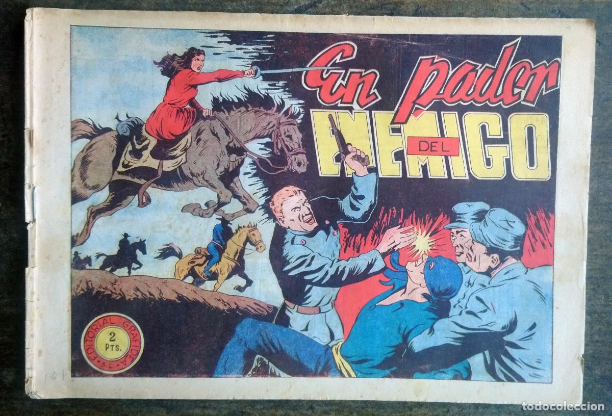 Tebeos: EL JINETE FANTASMA N&ordm; 101 &rdquo; EN PODER DEL ENEMIGO &rdquo; - GRAFIDEA - Foto 1