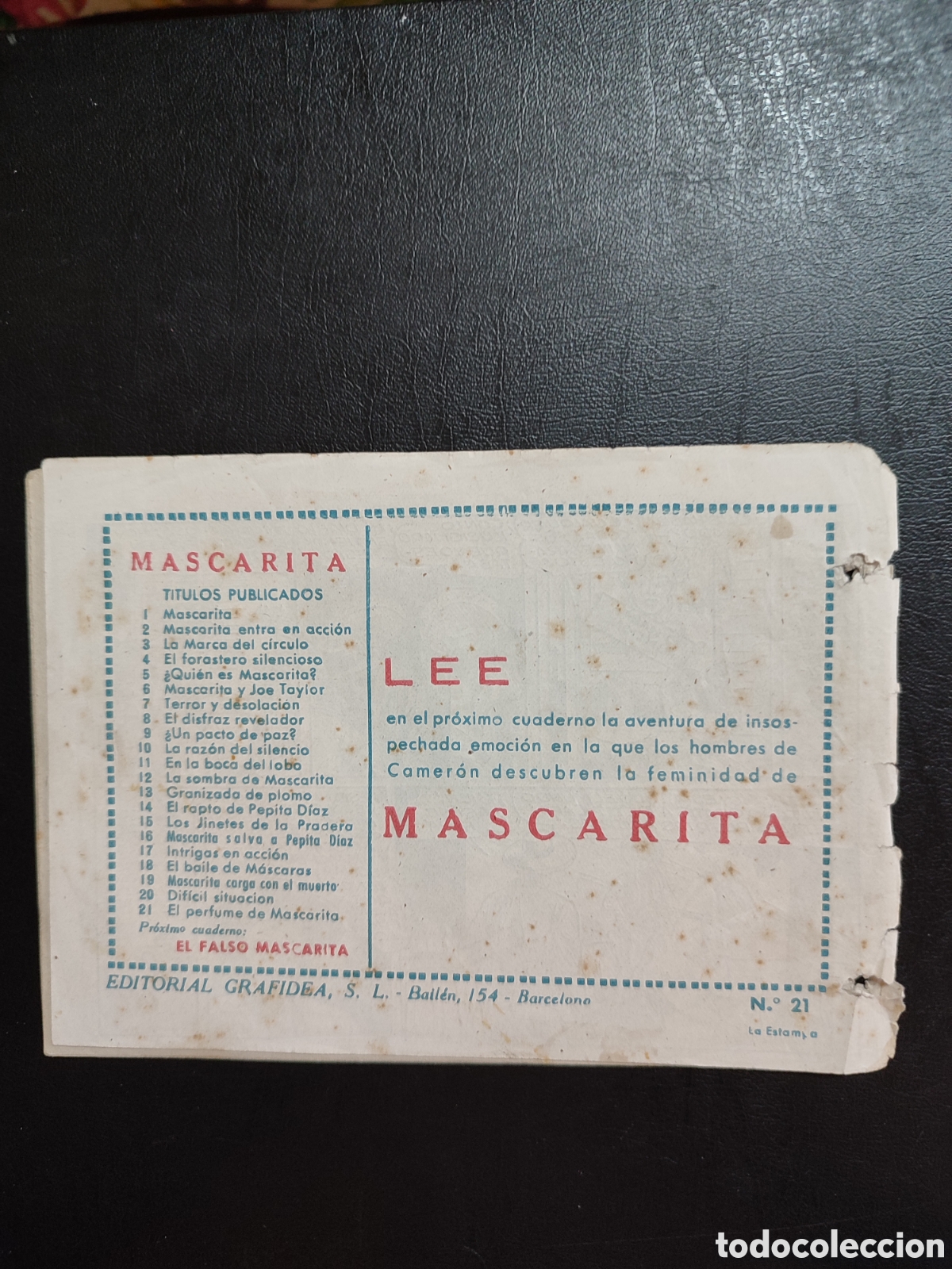 Tebeos: Mascarita n&uacute;m 21 - Foto 2