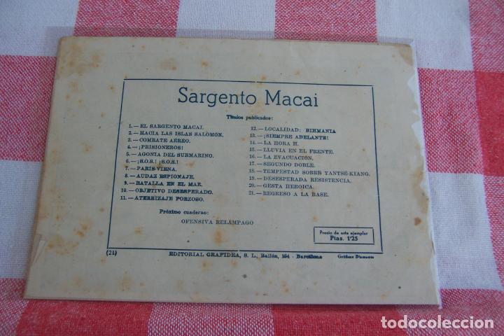 Tebeos: grafidea,- el sargento macai n&ordm; 18-21 y 28 - Foto 6
