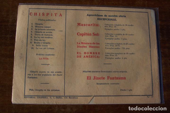 Tebeos: GGRAFIDEA,- CHISPITA 1&ordf; AV. N&ordm; 10 - Foto 2