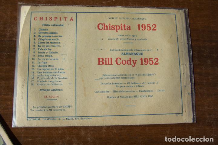 Tebeos: GGRAFIDEA,- CHISPITA 1&ordf; AV. N&ordm; 18 - Foto 2