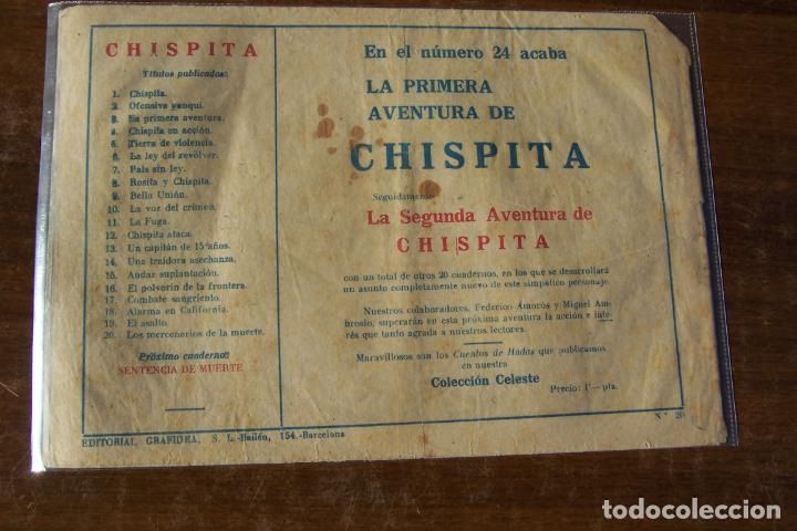Tebeos: GGRAFIDEA,- CHISPITA 1&ordf; AV. N&ordm; 20 - Foto 2