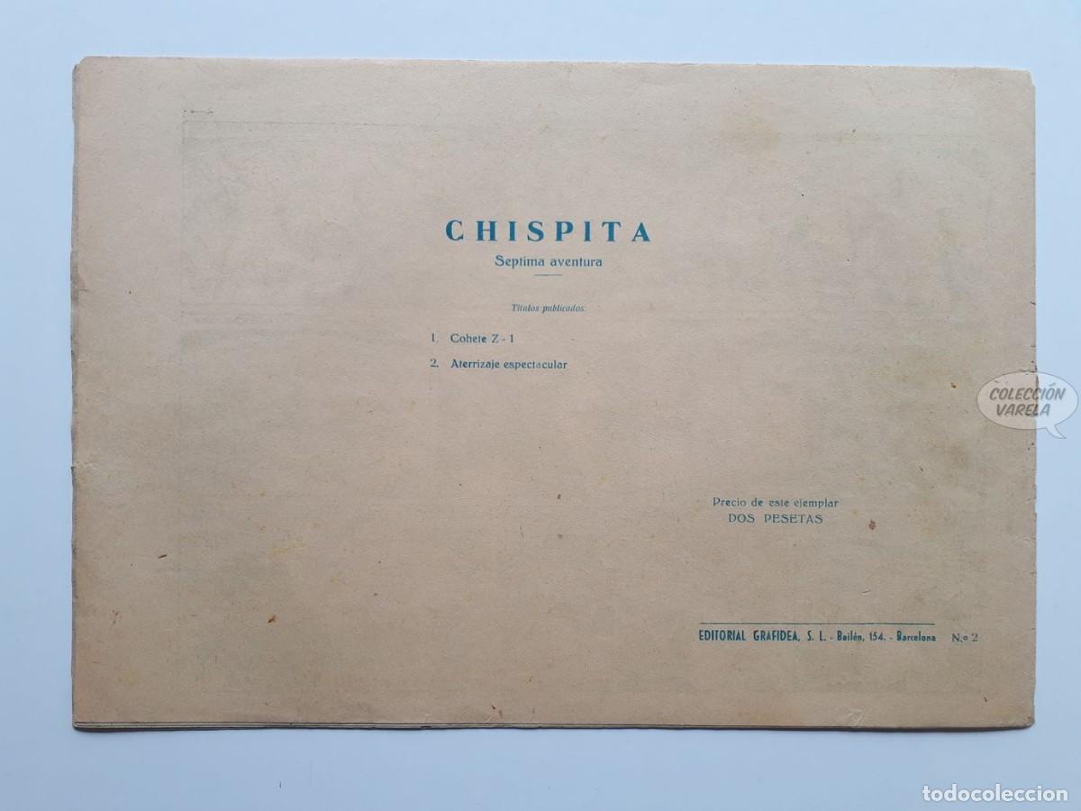 Tebeos: Chispita n&ordm; 2 - 7&ordf; Aventura - Original - Grafidea - Foto 2