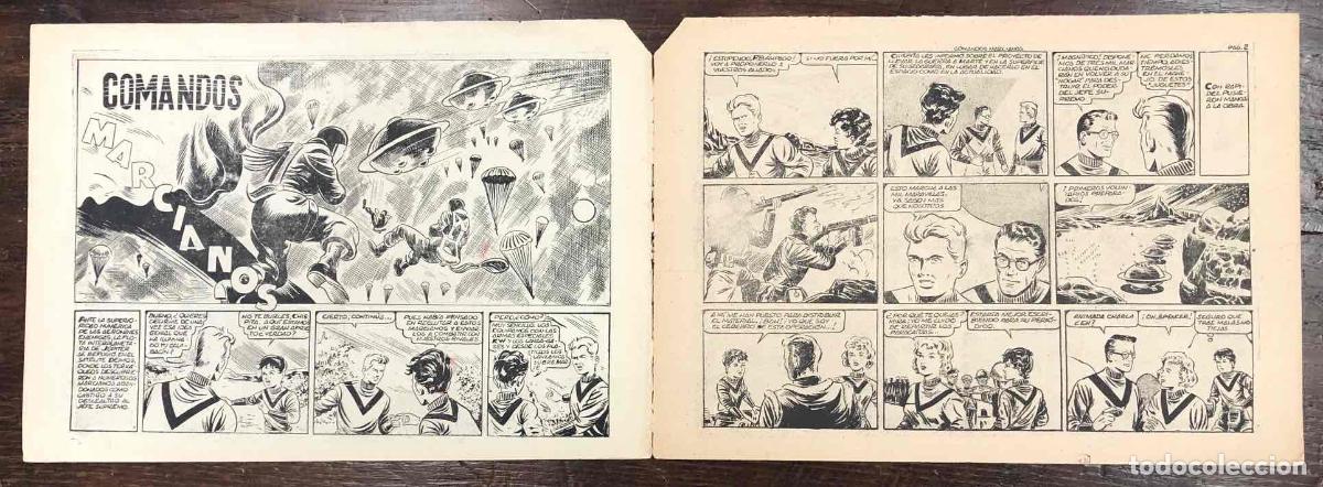 Tebeos: COMANDOS MARCIANOS. CHISPITA. N&ordm; 7. GRAFIDEA, ORIGINAL - Foto 2
