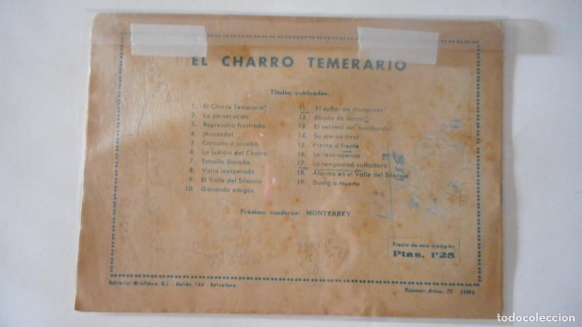 Tebeos: EL CHARRO TEMERARIO N&ordm; 19 / C-21 - Foto 2