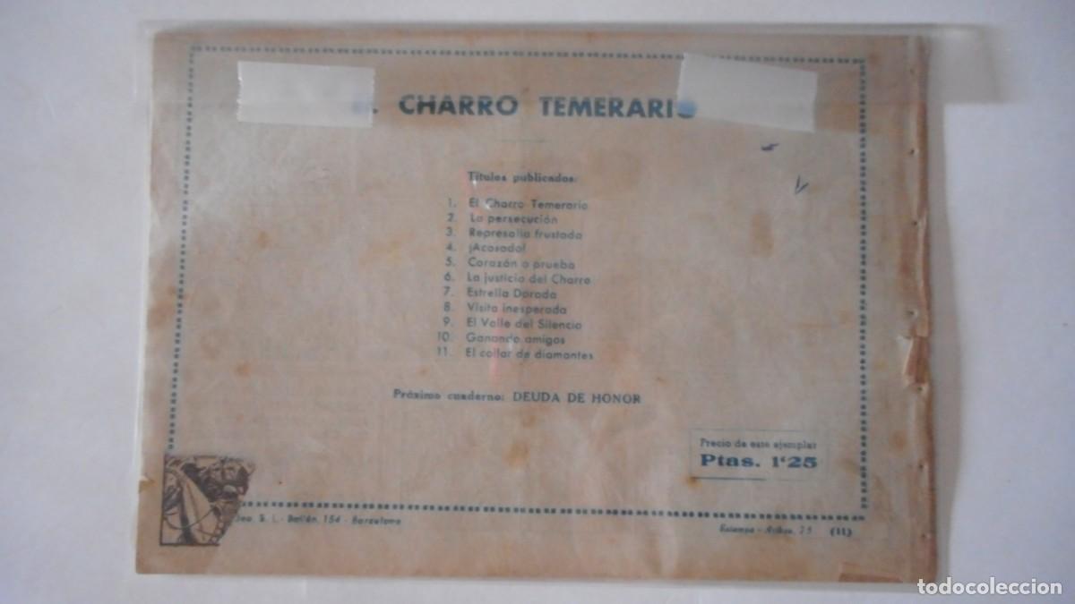 Tebeos: EL CHARRO TEMERARIO N&ordm; 11 / C-21 - Foto 2