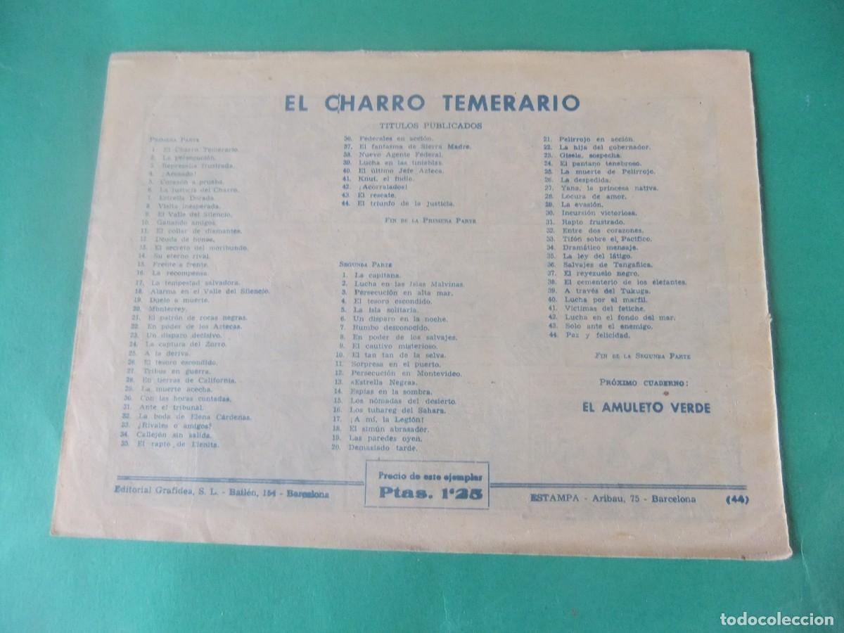 Tebeos: LA CAPITANA N&ordm; 44 ULTIMO DE LA COLECCION - Foto 2