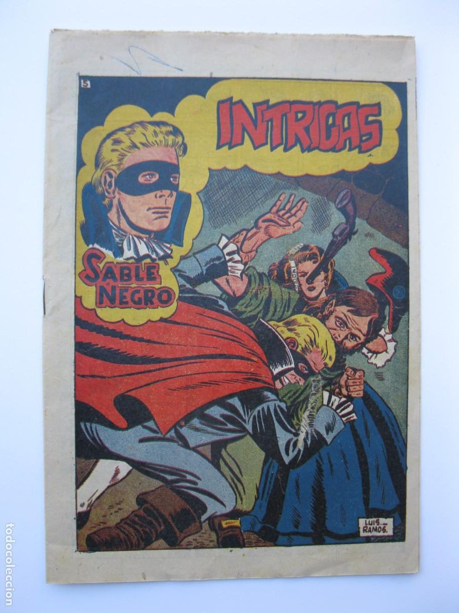 Tebeos: SABLE NEGRO - N&ordm; 5 - INTRIGAS - ORIGINAL - EDITORIAL GRAFIDEA. - Foto 1