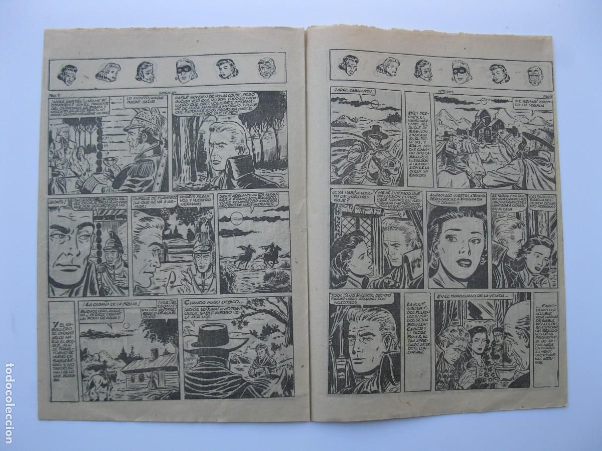 Tebeos: SABLE NEGRO - N&ordm; 5 - INTRIGAS - ORIGINAL - EDITORIAL GRAFIDEA. - Foto 2