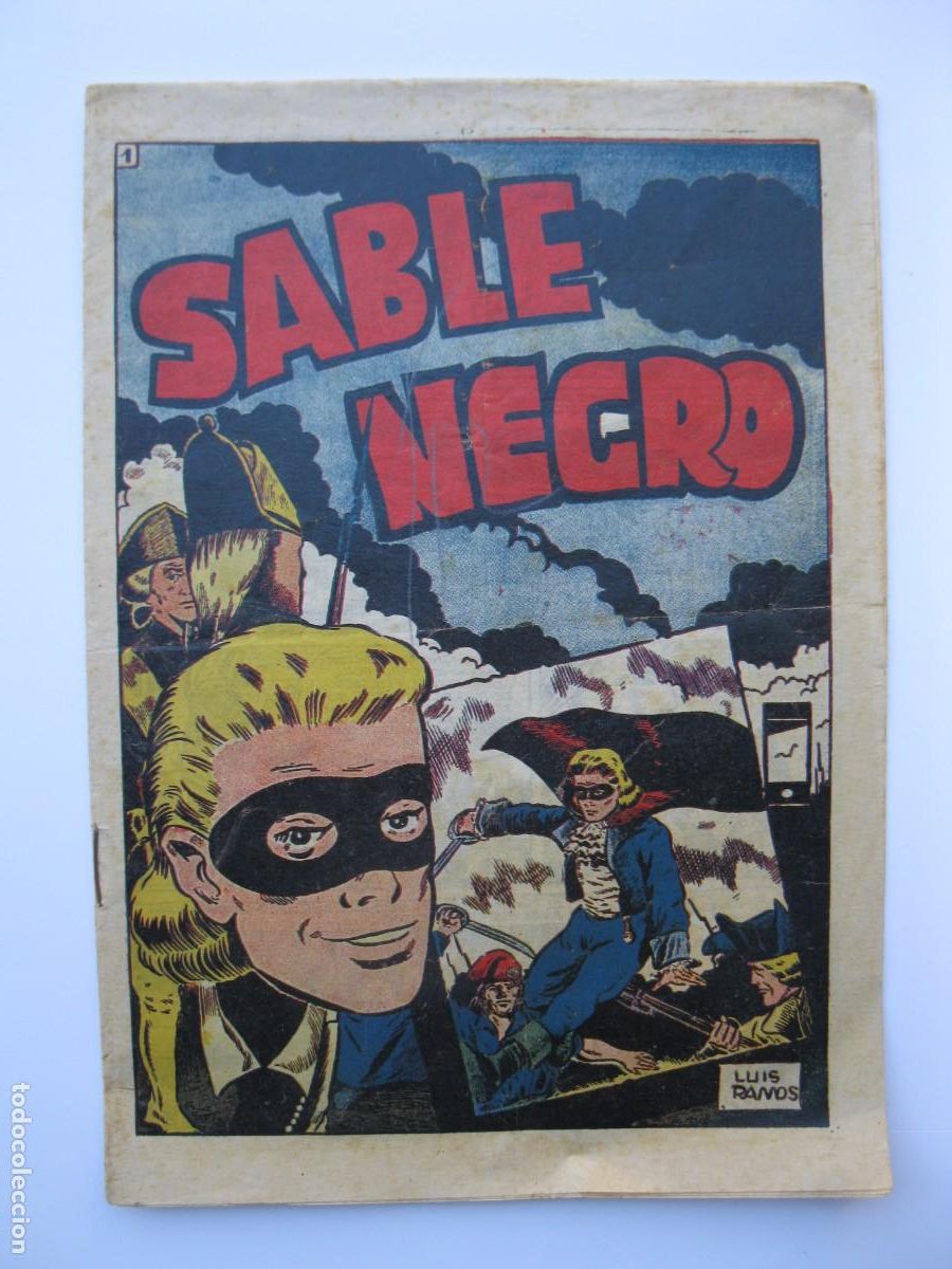 Tebeos: SABLE NEGRO - N&ordm; 1 - ORIGINAL - EDITORIAL GRAFIDEA. - Foto 1