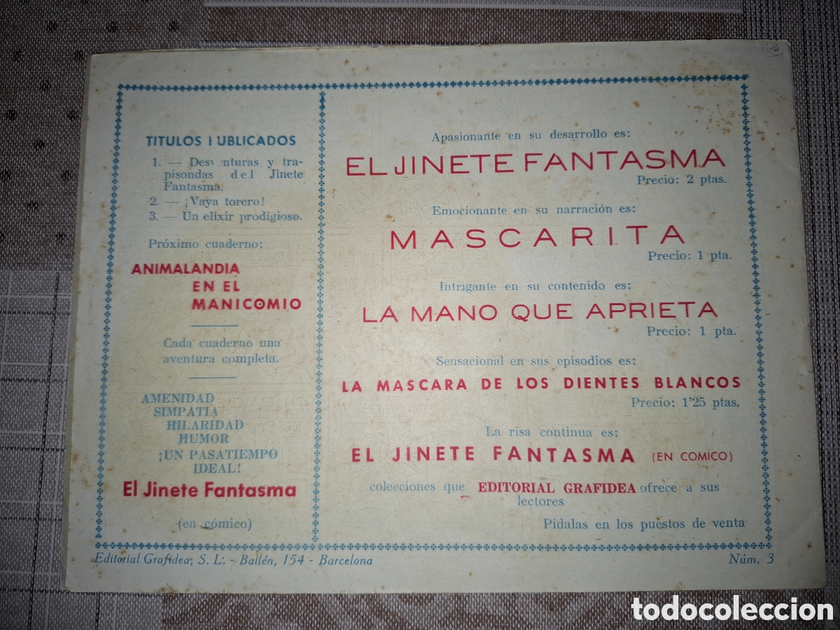 Tebeos: Jinete Fantasma C&oacute;mico n&deg; 3 , Un elixir prodigioso - Foto 2