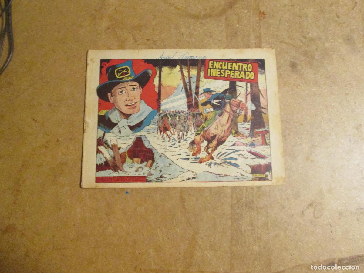 Tebeos: Cuatro capitanes n&ordm; 14, original de Grafidea - Foto 1