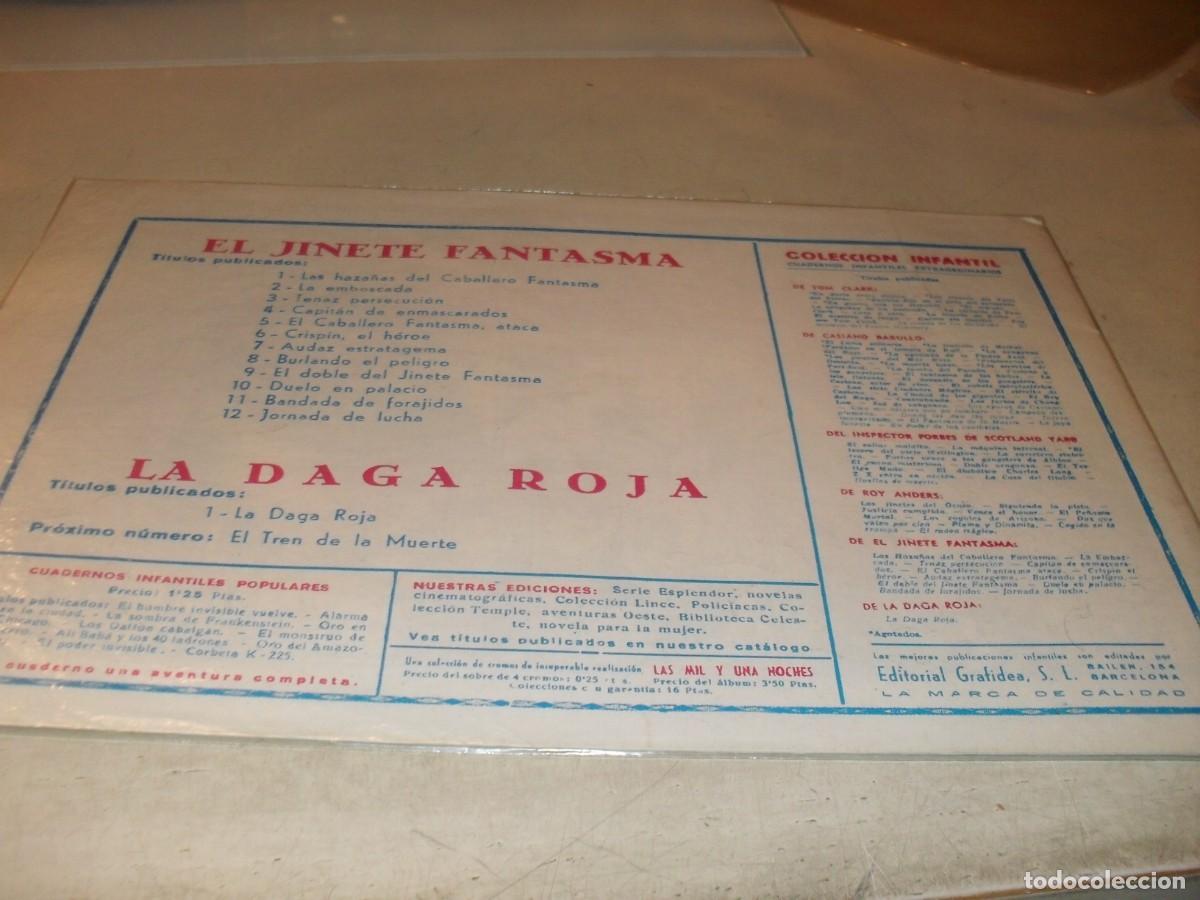 Tebeos: (FACSIMIL)LA DAGA ROJA N&ordm; 1,DE 3,EDITORIAL GRAFIDEA,1947 - Foto 2