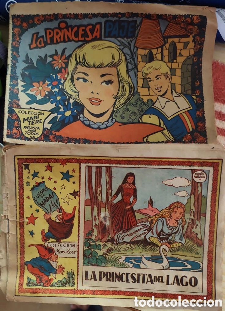 Tebeos: Colecci&oacute;n Mari Tere. Nums 17 y 56. Con se&ntilde;ales de antig&uuml;edad