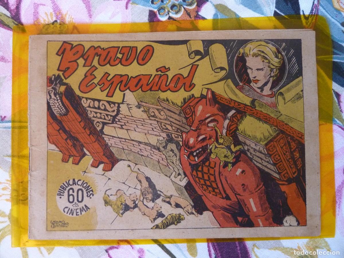 Tebeos: BRAVO ESPA&Ntilde;OL N&ordm; 1 CINEMA/GRAFIDEA, ORIGINAL