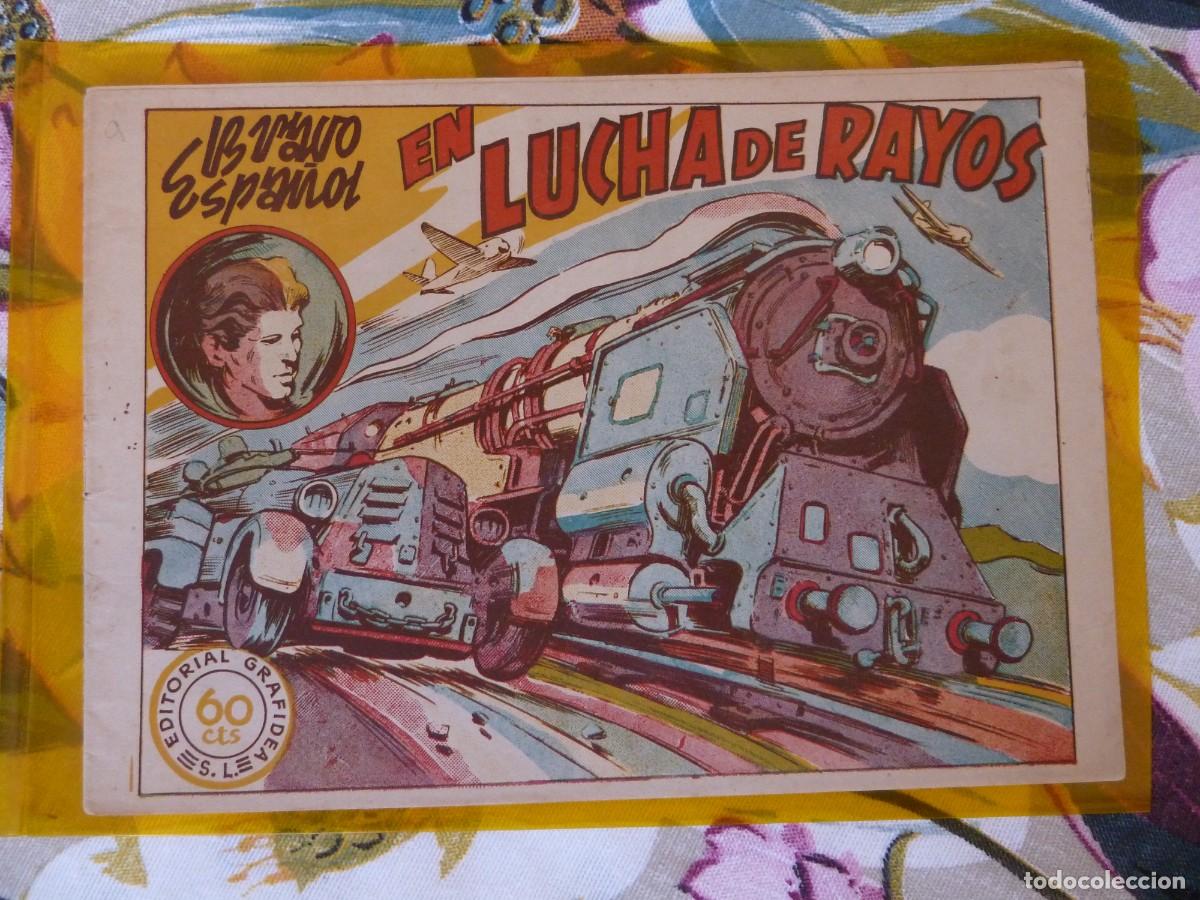 Tebeos: BRAVO ESPA&Ntilde;OL N&ordm; 9, LUCHA DE RAYOS, GRAFIDEA 1941, ORIGINAL
